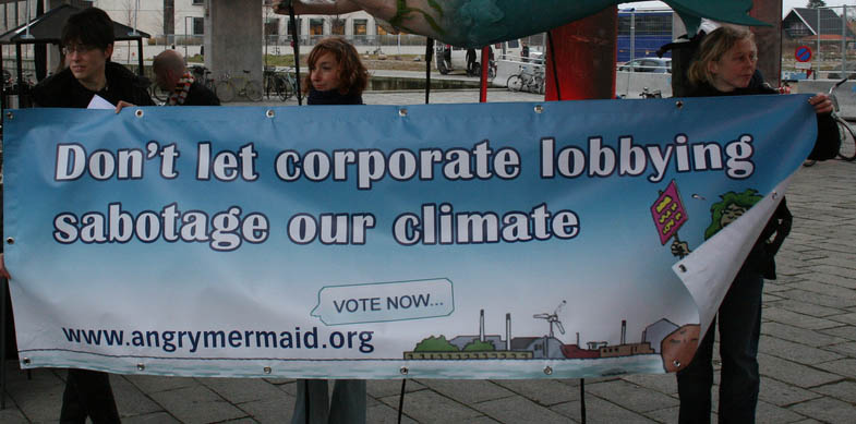 Angry Mermaid Award to expose business lobby undermining climate action