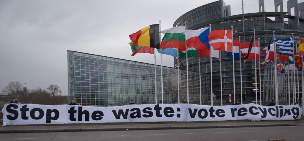 “Stop the waste: Vote recycling not incineration”