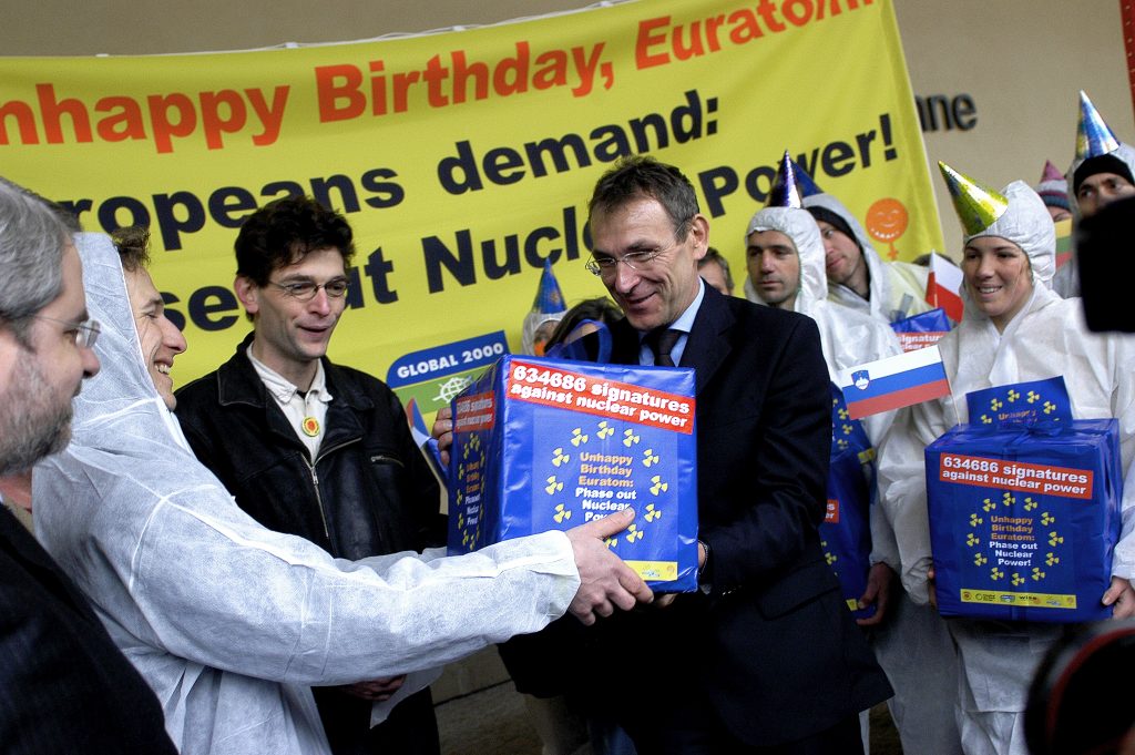 “Scrap Euratom!” demand Europeans