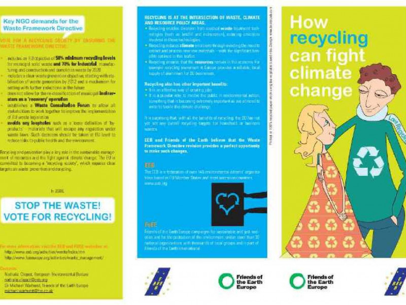 recycling leaflet