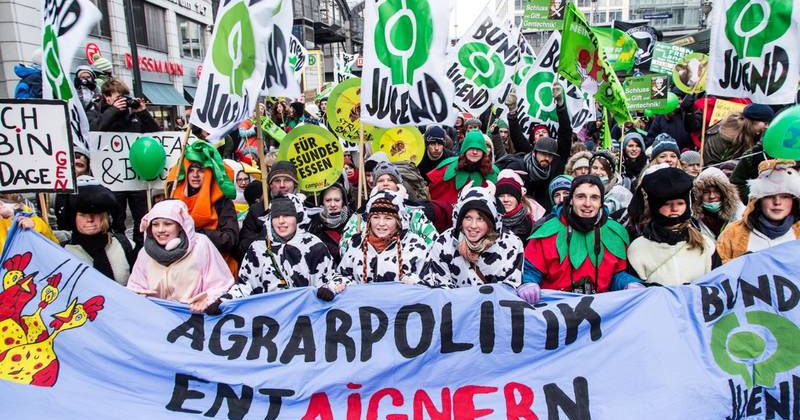 Germans call for greener agriculture