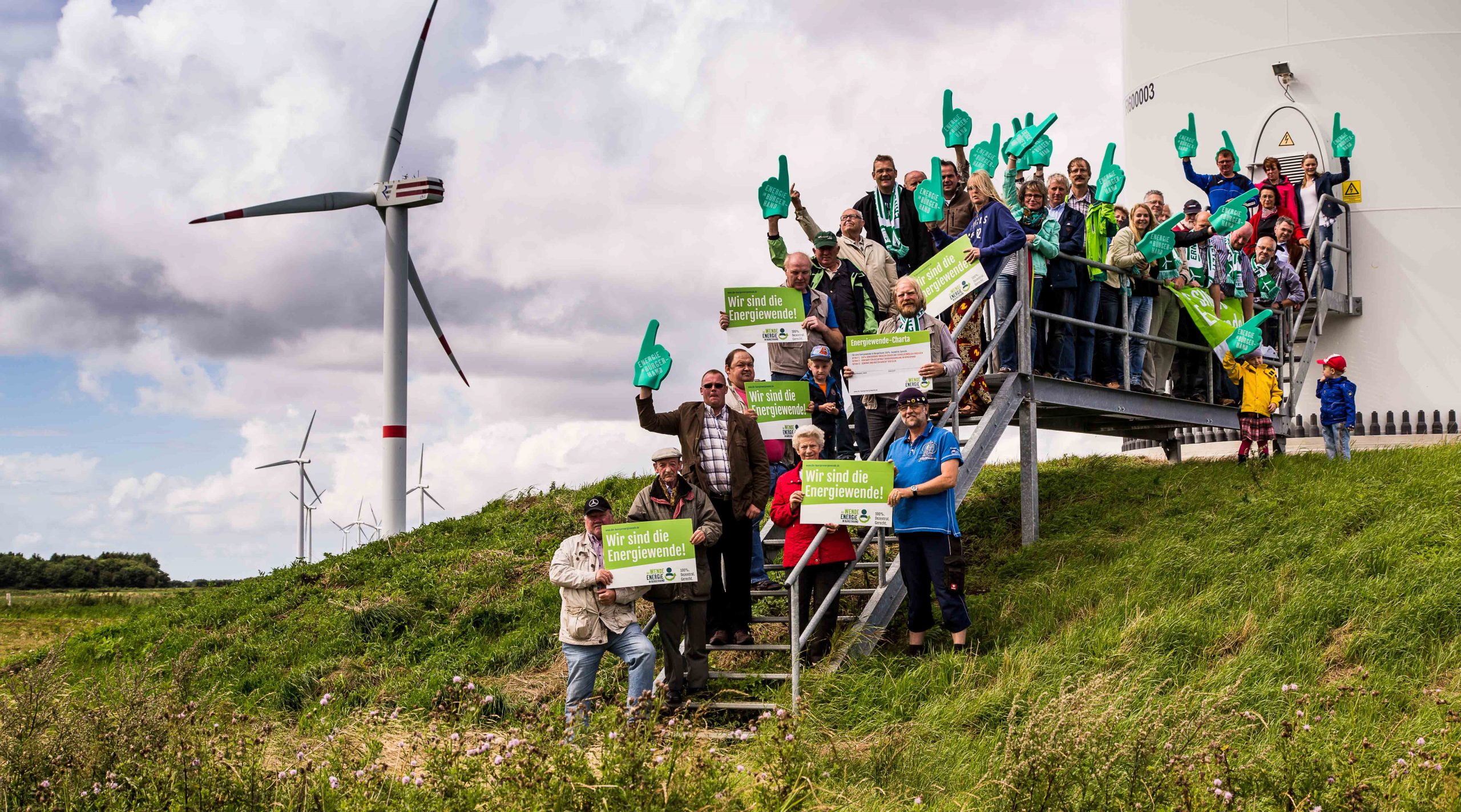 Great energy. Energiewende. Europe "walk the Earth".