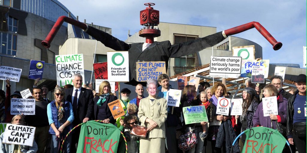 Success – fracking moratorium in Scotland
