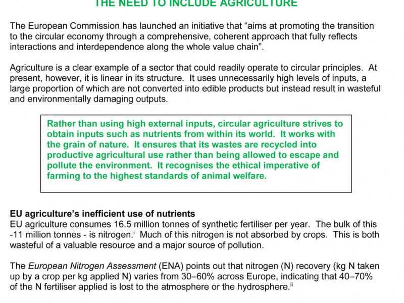 european_commission_initiative_on_the_circular_economy_the_need_to_include_agriculture