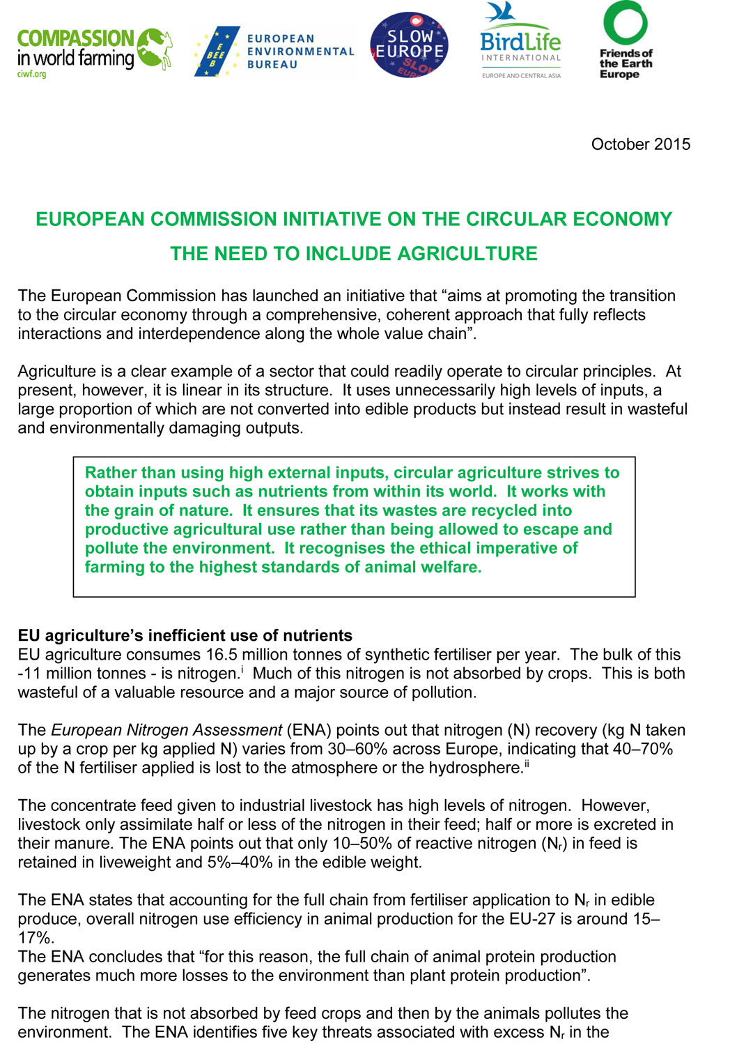 european_commission_initiative_on_the_circular_economy_the_need_to_include_agriculture