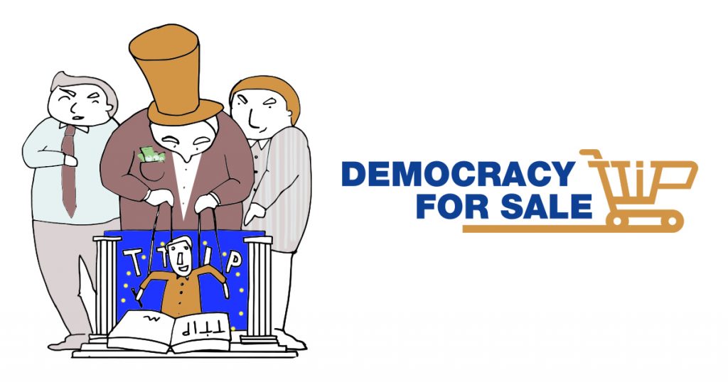 Democracy for Sale Awards ‘honouring’ the hidden powers co-writing TTIP