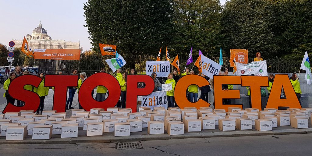 European and Canadian civil society groups call for rejection of CETA