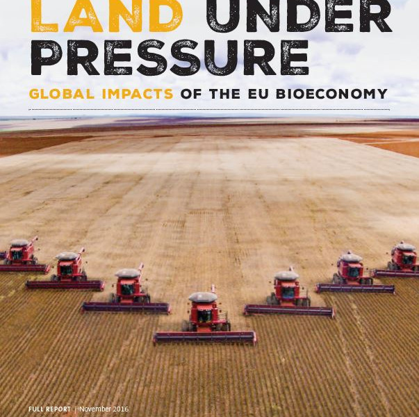 Land under pressure report cover