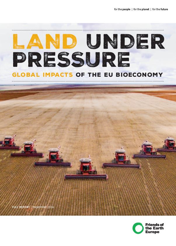 Land under pressure report cover