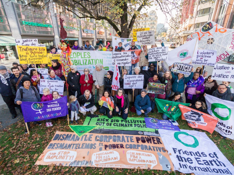 UN treaty demonstration in Geneva (credit: Victor Barro)