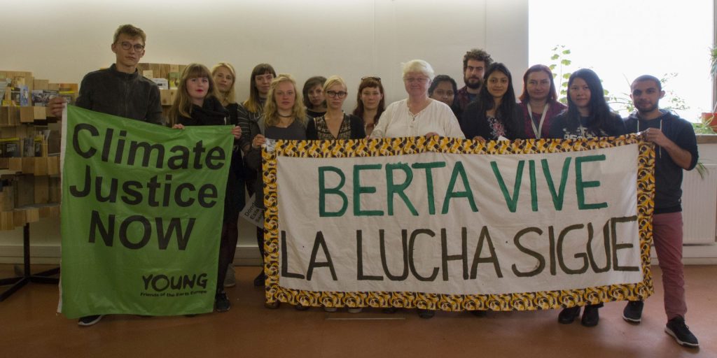 Berta Cáceres’ daughter calls for European solidarity