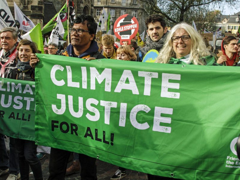 25,000 people marched through Bonn to demand climate justice at the start of the UN talks