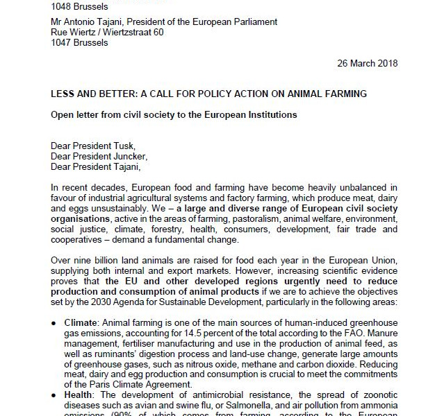 animal farming letter cover