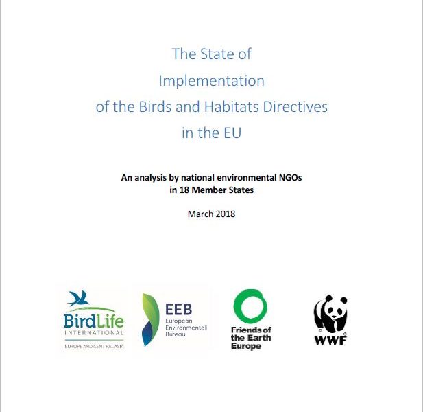 Report: State of implementation of EU nature laws