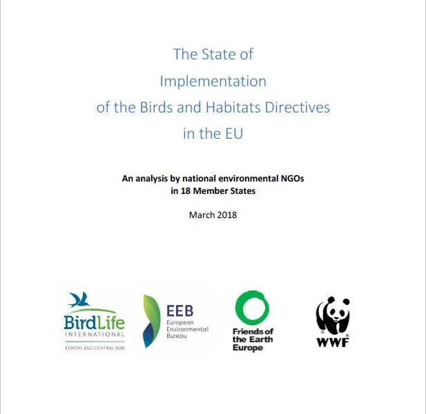 Report: State of implementation of EU nature laws