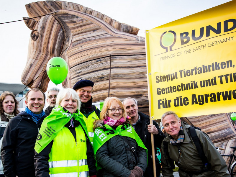 Demonstration against TTIP in Germany, 2015