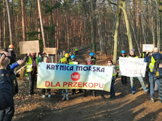 Protests at Vistula Spit (c) Obóz dla Mierzei Wi?lanej