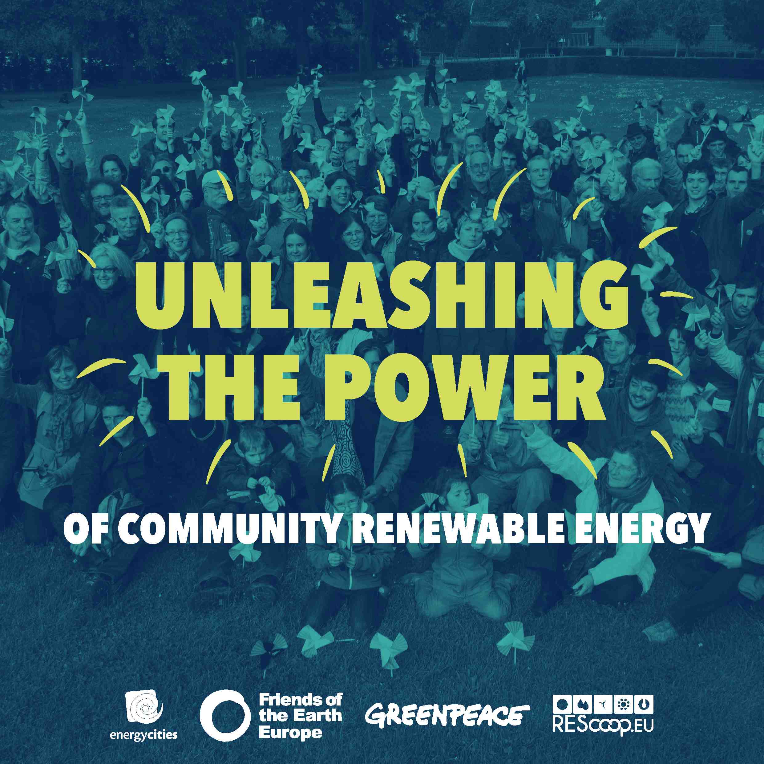 Unleashing the power of community renewable energy - front cover