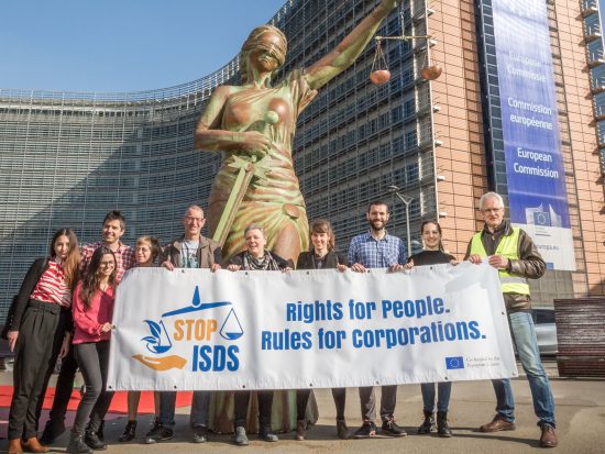 rights for people, rules for corporations (c) FoEE