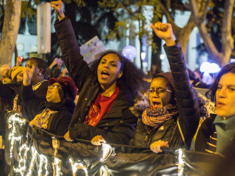 Friends of the Earth International at the COP25 climate talks in Madrid (Credit: FoEI / Victor Barro)