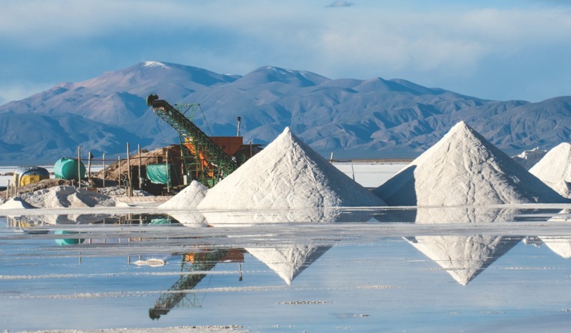 Lithium mine, Jujuy province, Argentina. Photo (cc) EARTHWORKS action