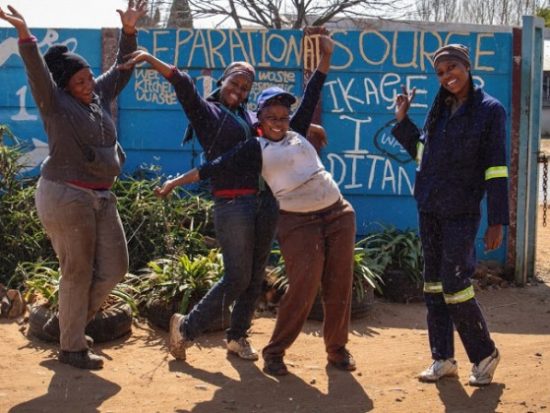 Waste pickers in South Africa