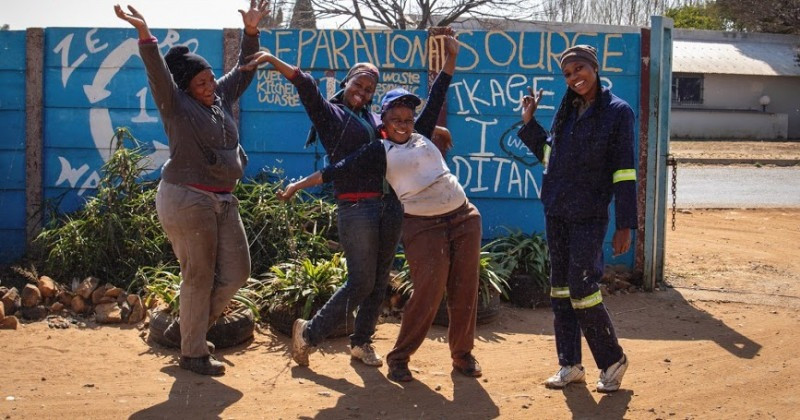 Waste pickers in South Africa