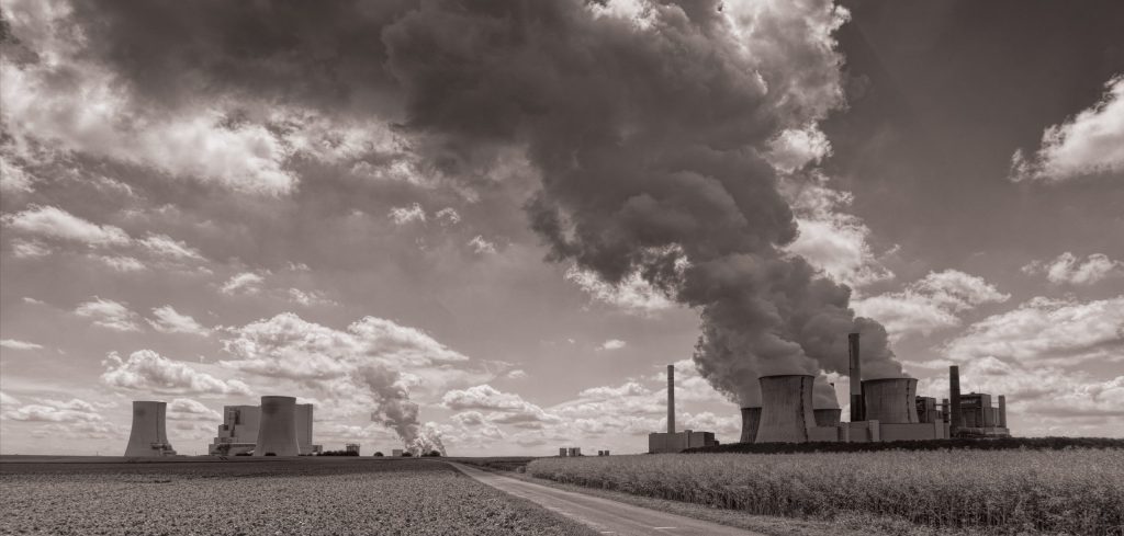 Coal power station in UK