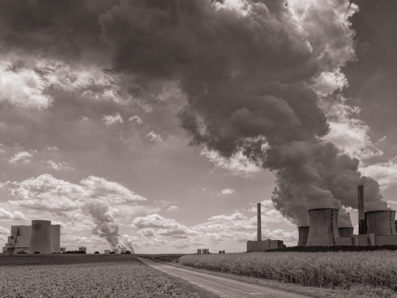 Coal power station in UK