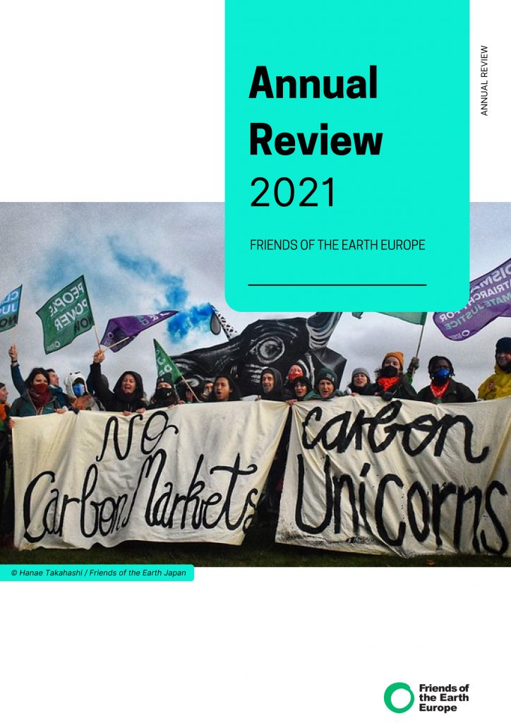Annual Review 2021 cover
