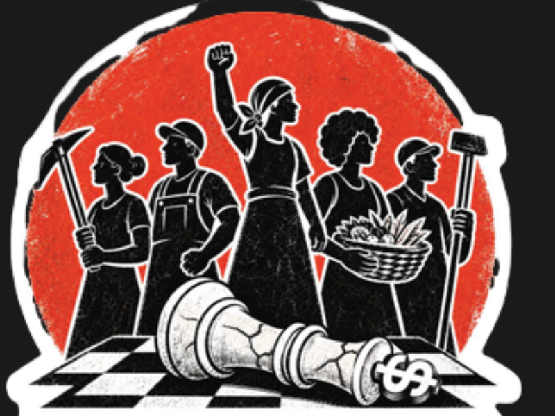 Photo via Friends of the Earth International / Real World Radio / The Global Campaign to Reclaim Peoples Sovereignty, Dismantle Corporate Power and Stop Impunity (Global Campaign)